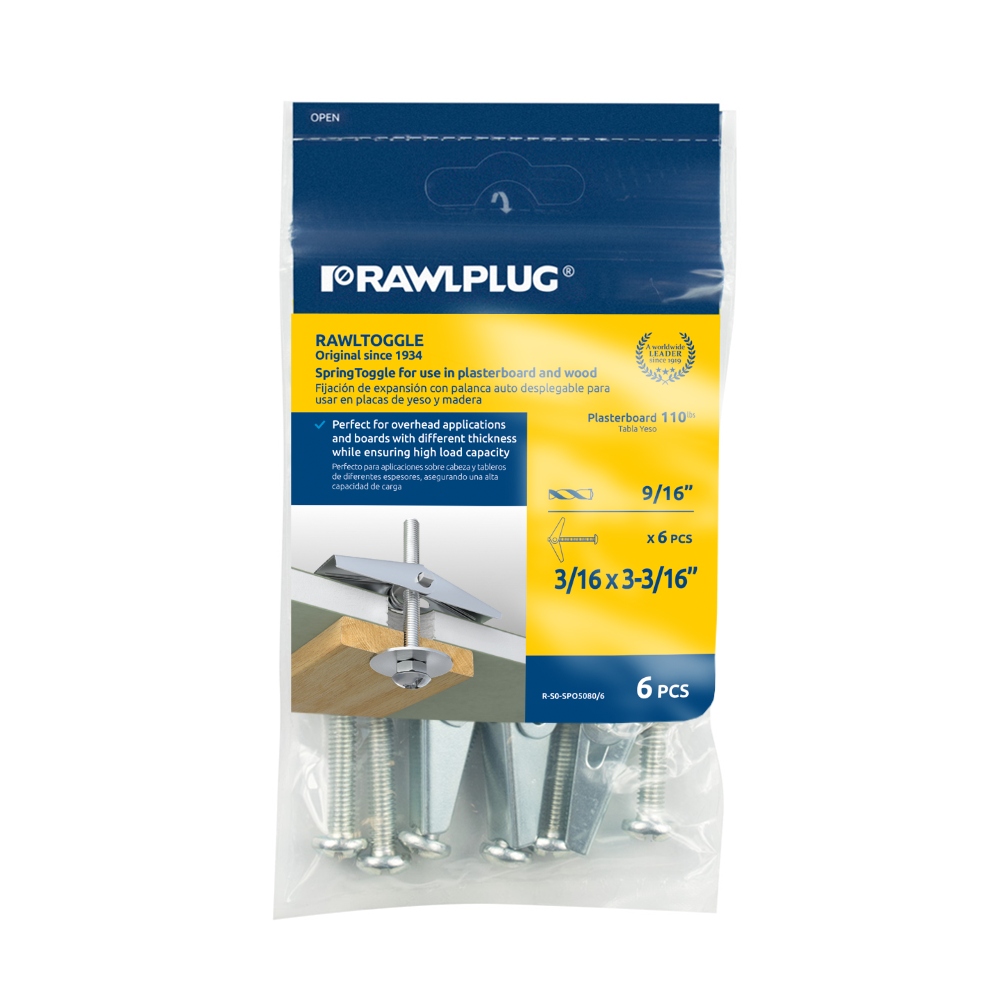 RAWLPLUG RAWLTOGGLE ORIGINAL SINCE 1934