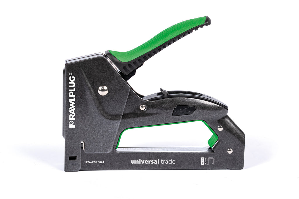 Rawlplug Heavy-Duty Steel Stapler RL140 3in1 (staples & nails & pins) ; 1/4 - 9/16