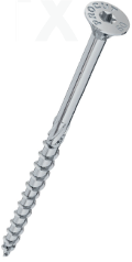 PROCUT Construction Screw with Countersunk Head and Partial Thread