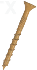 PROCUT Construction screw with countersunk head and partial thread